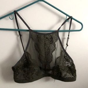 Victoria’s Secret lacy high neck bralette size M